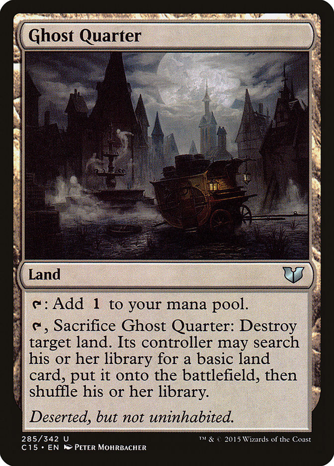 Ghost Quarter [Commander 2015] - Magic: The Gathering - Card Brawlers | Quebec | Canada |