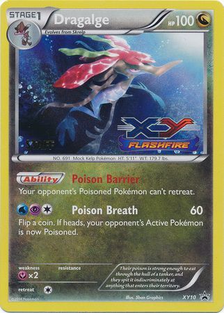 Dragalge (XY10) (Staff) [XY: Black Star Promos] - Pokémon - Card Brawlers | Quebec | Canada |