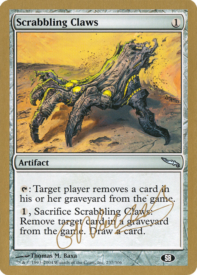 Scrabbling Claws (Gabriel Nassif) (SB) [World Championship Decks 2004] - Magic: The Gathering - Card Brawlers | Quebec | Canada |
