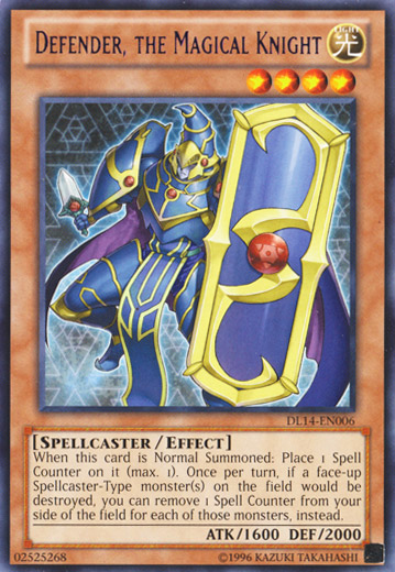 Defender, the Magical Knight (Purple) [DL14-EN006] Rare - Yu-Gi-Oh! - Card Brawlers | Quebec | Canada |