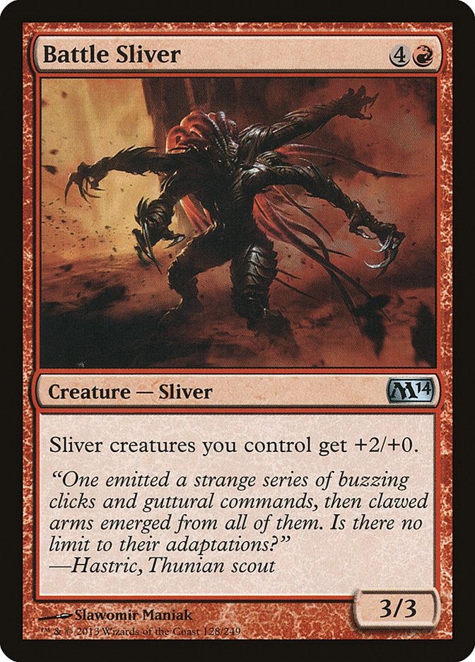 Battle Sliver [Magic 2014] - Magic: The Gathering - Card Brawlers | Quebec | Canada |