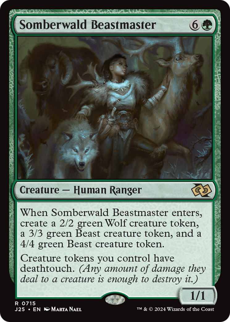 Somberwald Beastmaster [Foundations Jumpstart] - Magic: The Gathering - Card Brawlers | Quebec | Canada |