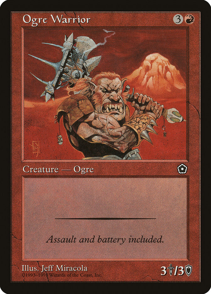 Ogre Warrior [Portal Second Age] - Magic: The Gathering - Card Brawlers | Quebec | Canada |