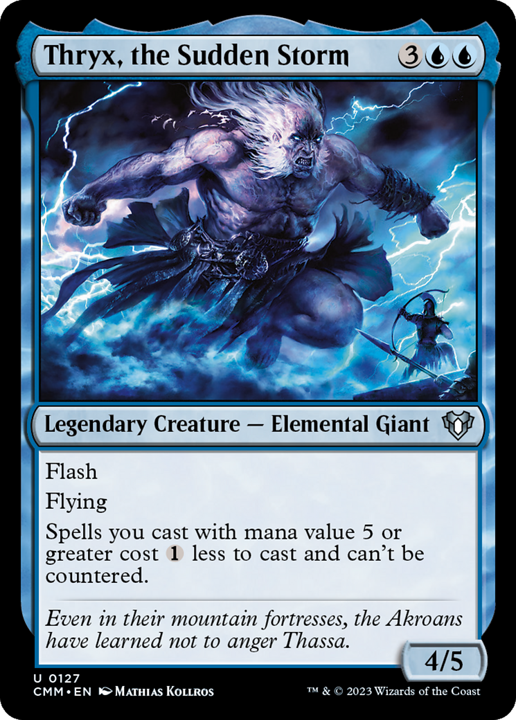 Thryx, the Sudden Storm [Commander Masters] - Magic: The Gathering - Card Brawlers | Quebec | Canada |