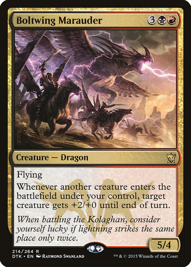 Boltwing Marauder [Dragons of Tarkir] - Magic: The Gathering - Card Brawlers | Quebec | Canada |