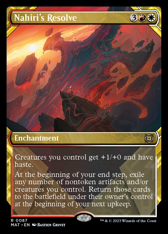 Nahiri's Resolve (Showcase) [March of the Machine: The Aftermath] - Magic: The Gathering - Card Brawlers | Quebec | Canada |