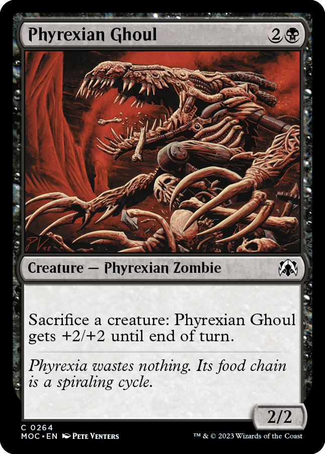 Phyrexian Ghoul [March of the Machine Commander] - Magic: The Gathering - Card Brawlers | Quebec | Canada |