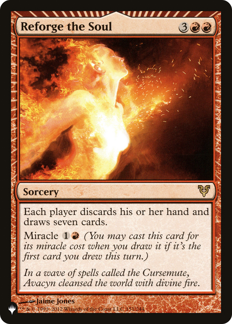 Reforge the Soul [The List] - Magic: The Gathering - Card Brawlers | Quebec | Canada |