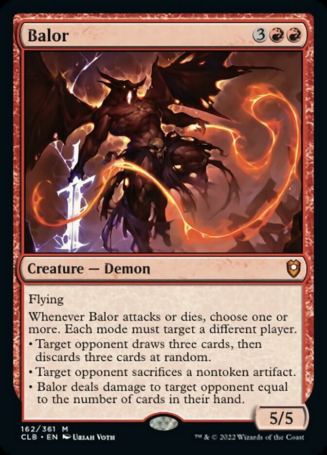 Balor [Commander Legends: Battle for Baldur's Gate] - Magic: The Gathering - Card Brawlers | Quebec | Canada |