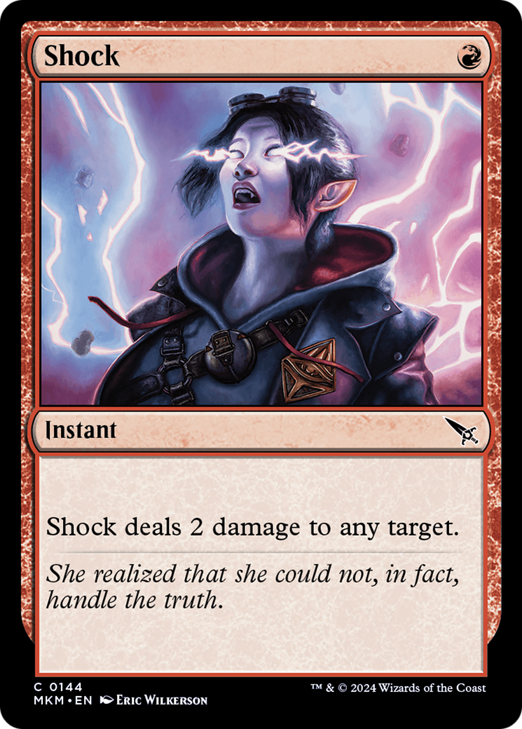 Shock [Murders at Karlov Manor] - Magic: The Gathering - Card Brawlers | Quebec | Canada |