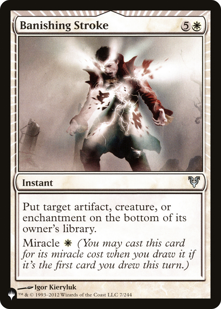 Banishing Stroke [The List] - Magic: The Gathering - Card Brawlers | Quebec | Canada |