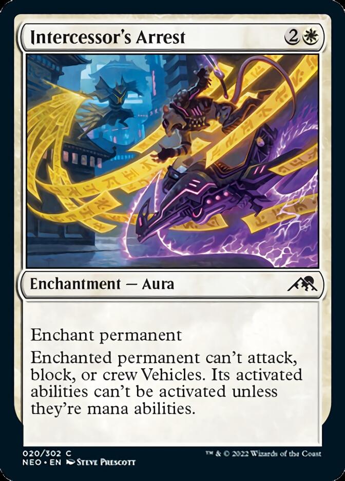 Intercessor's Arrest [Kamigawa: Neon Dynasty] - Magic: The Gathering - Card Brawlers | Quebec | Canada |