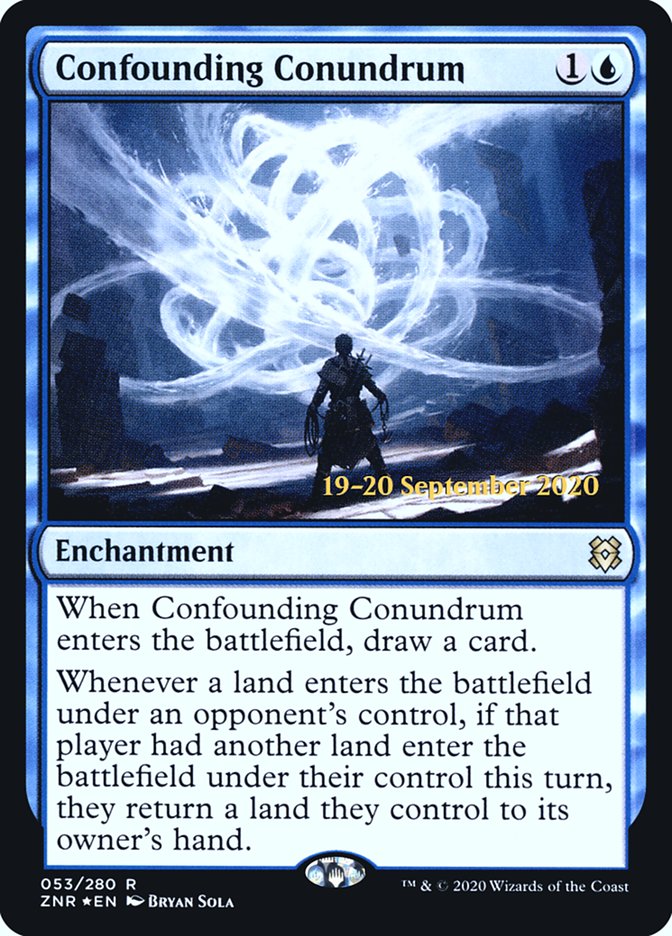 Confounding Conundrum [Zendikar Rising Prerelease Promos] - Magic: The Gathering - Card Brawlers | Quebec | Canada |