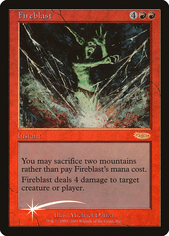 Fireblast [Friday Night Magic 2001] - Magic: The Gathering - Card Brawlers | Quebec | Canada |