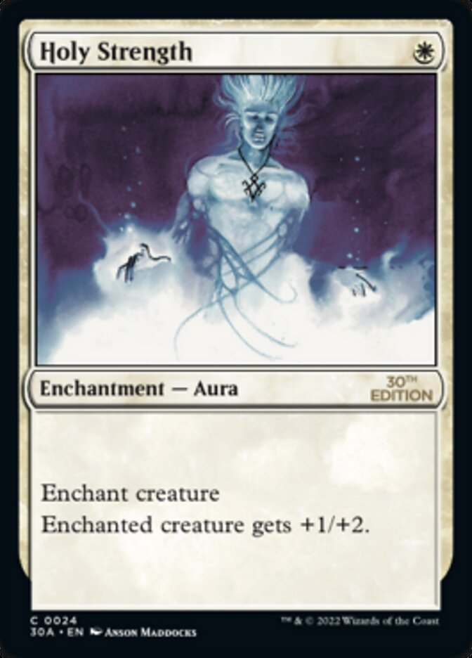 Holy Strength [30th Anniversary Edition] - Magic: The Gathering - Card Brawlers | Quebec | Canada |