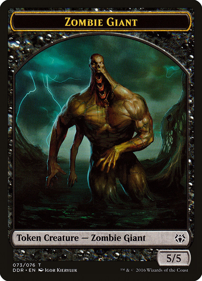 Zombie Giant Token [Duel Decks: Nissa vs. Ob Nixilis] - Magic: The Gathering - Card Brawlers | Quebec | Canada |
