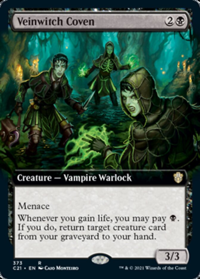 Veinwitch Coven (Extended Art) [Commander 2021] - Magic: The Gathering - Card Brawlers | Quebec | Canada |