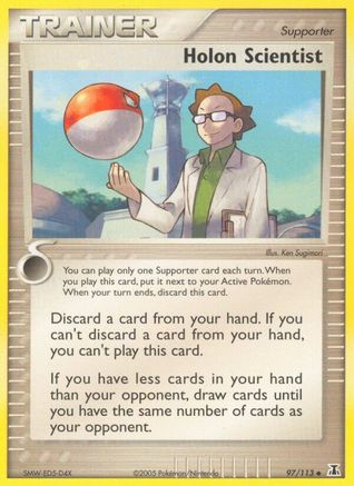 Holon Scientist (97/113) [EX: Delta Species] - Pokémon - Card Brawlers | Quebec | Canada |