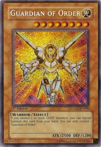 Guardian of Order [LODT-EN000] Secret Rare - Yu-Gi-Oh! - Card Brawlers | Quebec | Canada |