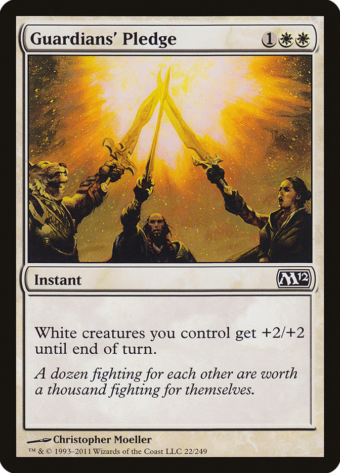 Guardians' Pledge [Magic 2012] - Magic: The Gathering - Card Brawlers | Quebec | Canada |
