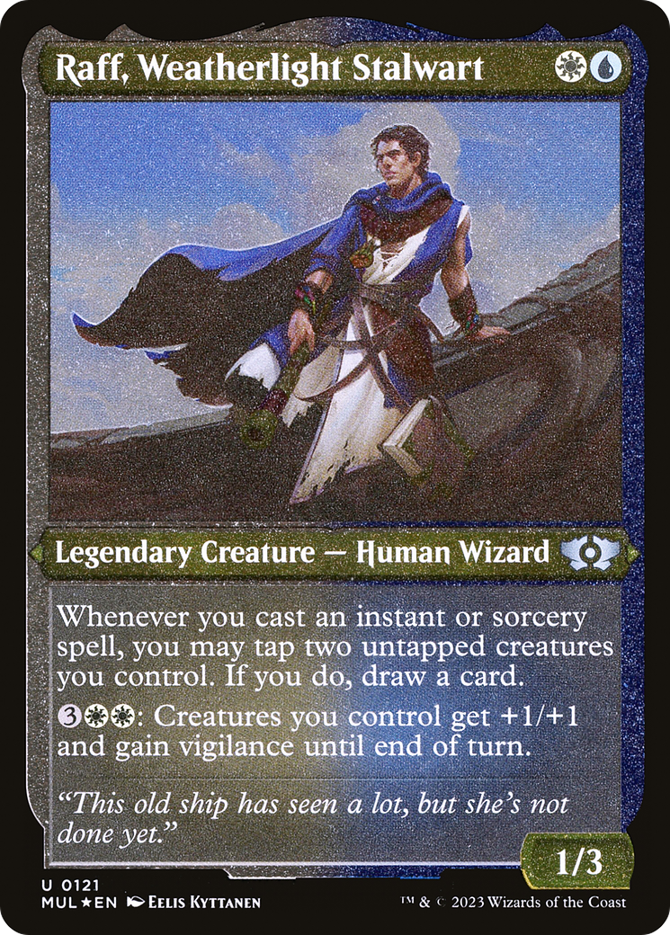 Raff, Weatherlight Stalwart (Foil Etched) [Multiverse Legends] - Magic: The Gathering - Card Brawlers | Quebec | Canada |