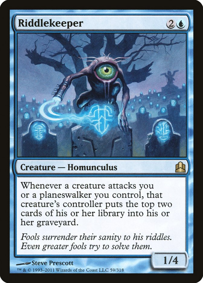 Riddlekeeper [Commander 2011] - Magic: The Gathering - Card Brawlers | Quebec | Canada |
