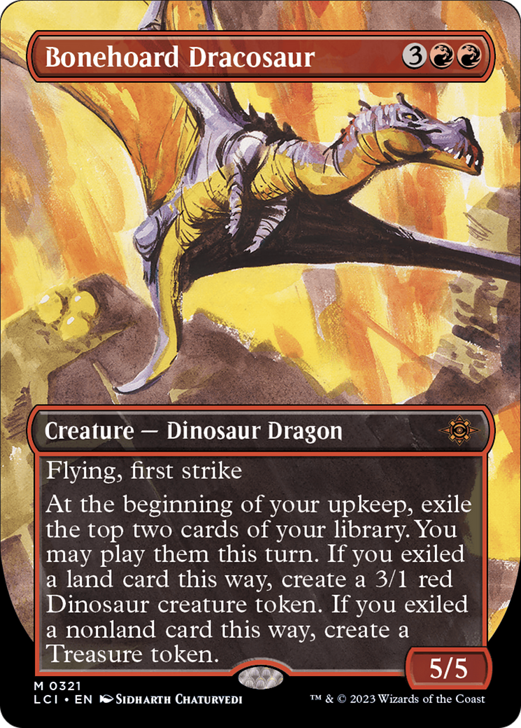 Bonehoard Dracosaur (Borderless) [The Lost Caverns of Ixalan] - Magic: The Gathering - Card Brawlers | Quebec | Canada |