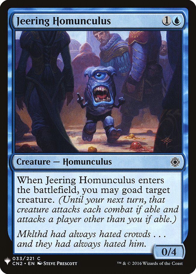 Jeering Homunculus [Mystery Booster] - Magic: The Gathering - Card Brawlers | Quebec | Canada |