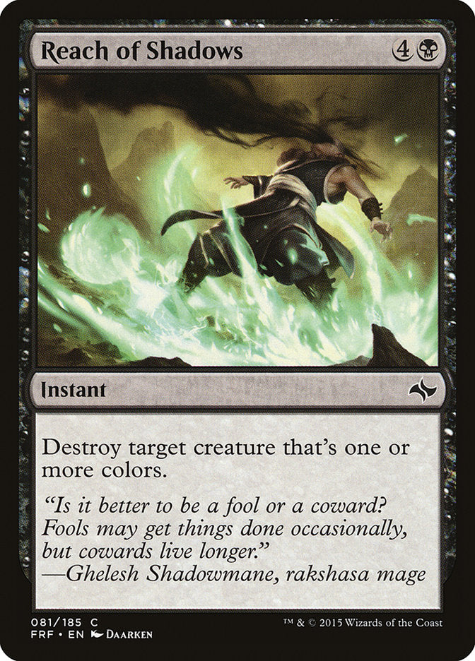 Reach of Shadows [Fate Reforged] - Magic: The Gathering - Card Brawlers | Quebec | Canada |