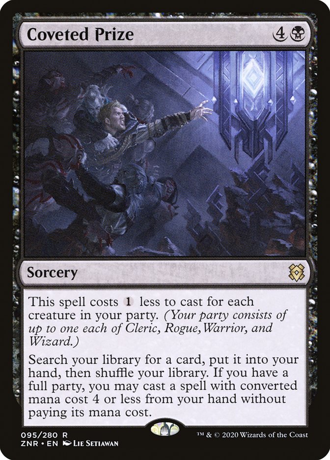 Coveted Prize [Zendikar Rising] - Magic: The Gathering - Card Brawlers | Quebec | Canada |