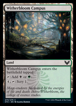 Witherbloom Campus [Strixhaven: School of Mages] - Magic: The Gathering - Card Brawlers | Quebec | Canada |