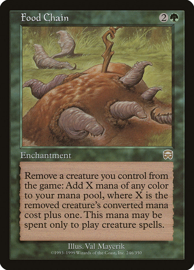 Food Chain [Mercadian Masques] - Magic: The Gathering - Card Brawlers | Quebec | Canada |
