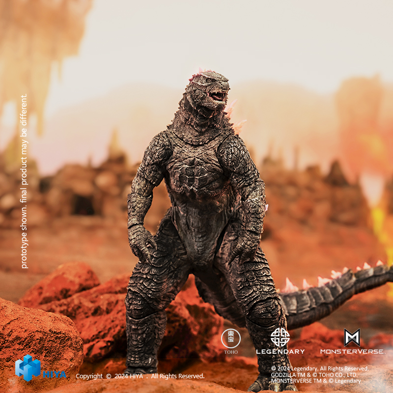 Hiya Toys - Godzilla X Kong - The New Empire - Godzilla Evolved Version - (PREORDER) March 15, 2027