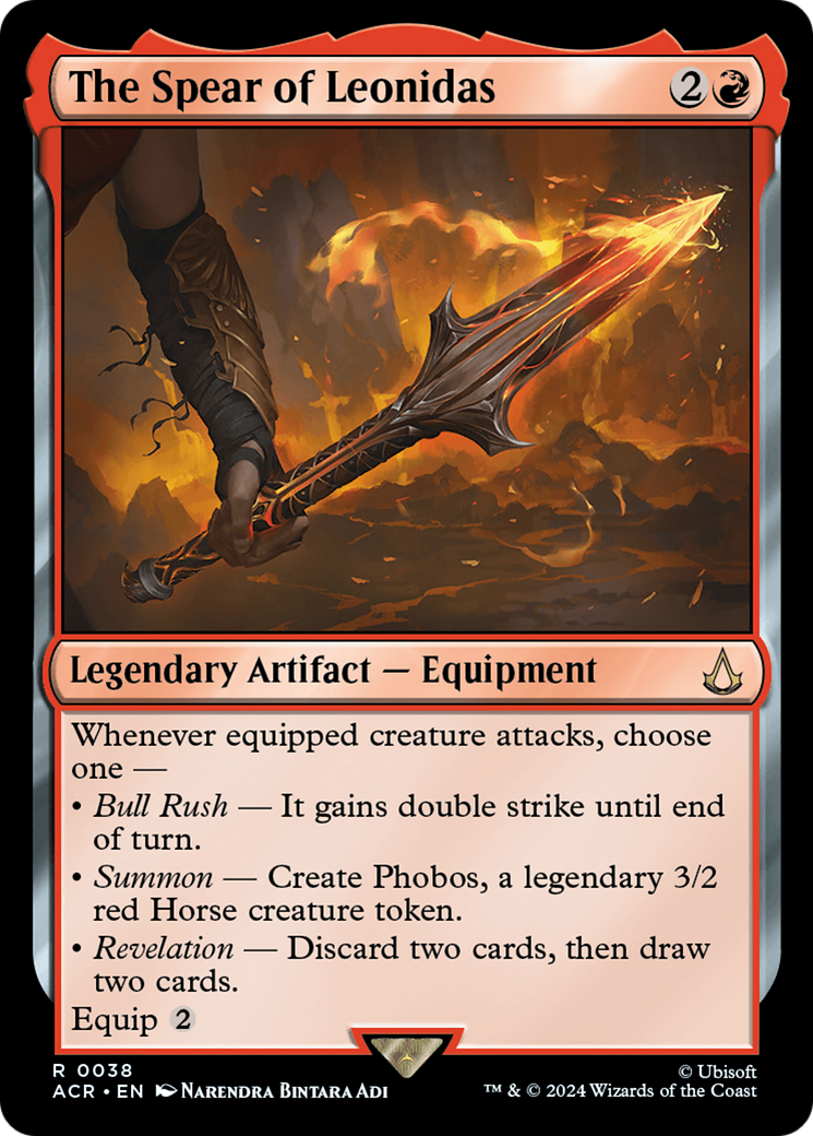The Spear of Leonidas [Assassin's Creed] - Magic: The Gathering - Card Brawlers | Quebec | Canada |