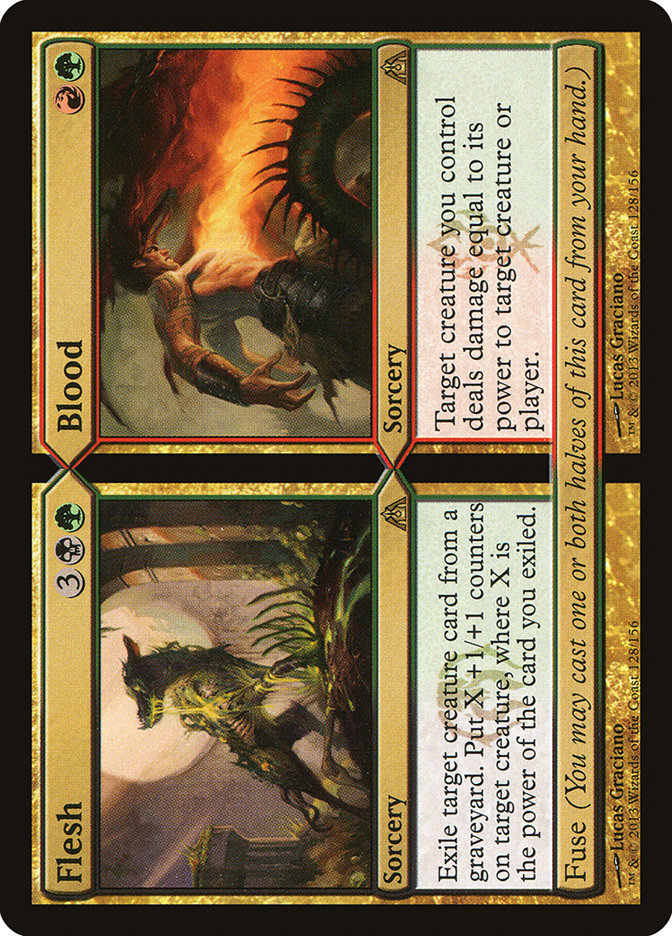 Flesh // Blood [Dragon's Maze] - Magic: The Gathering - Card Brawlers | Quebec | Canada |
