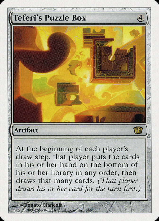 Teferi's Puzzle Box [Eighth Edition] - Magic: The Gathering - Card Brawlers | Quebec | Canada |