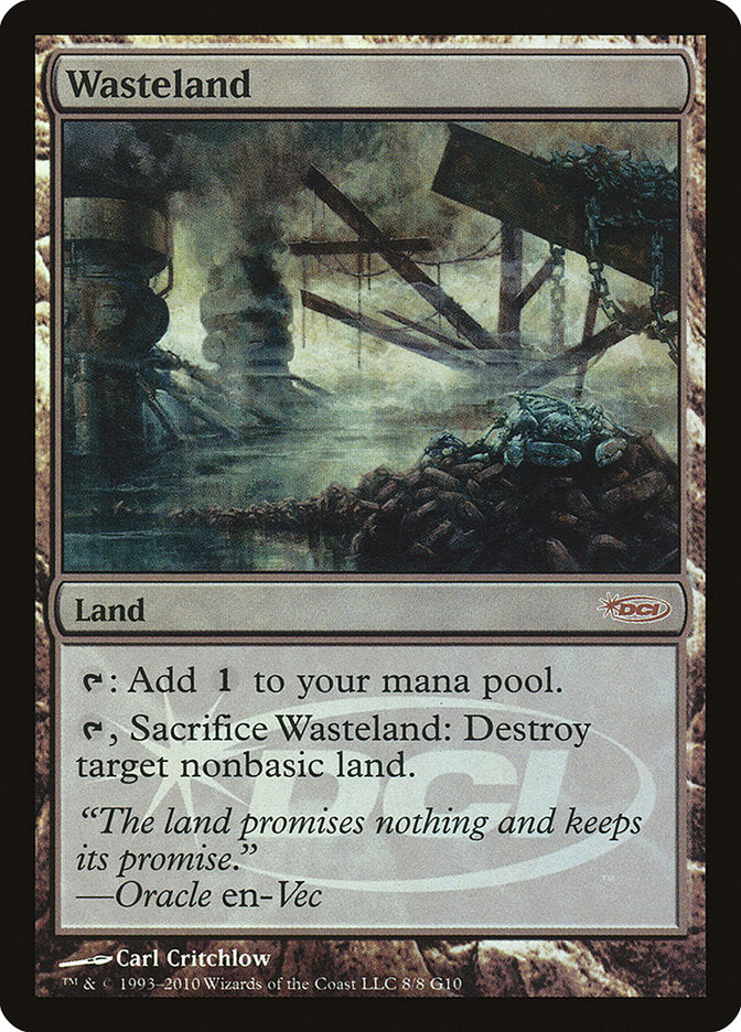 Wasteland [Judge Gift Cards 2010] - Magic: The Gathering - Card Brawlers | Quebec | Canada |
