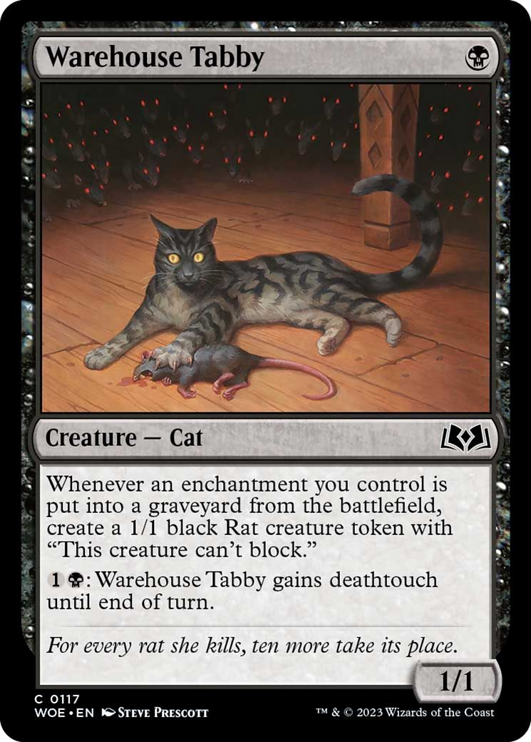 Warehouse Tabby [Wilds of Eldraine] - Magic: The Gathering - Card Brawlers | Quebec | Canada |