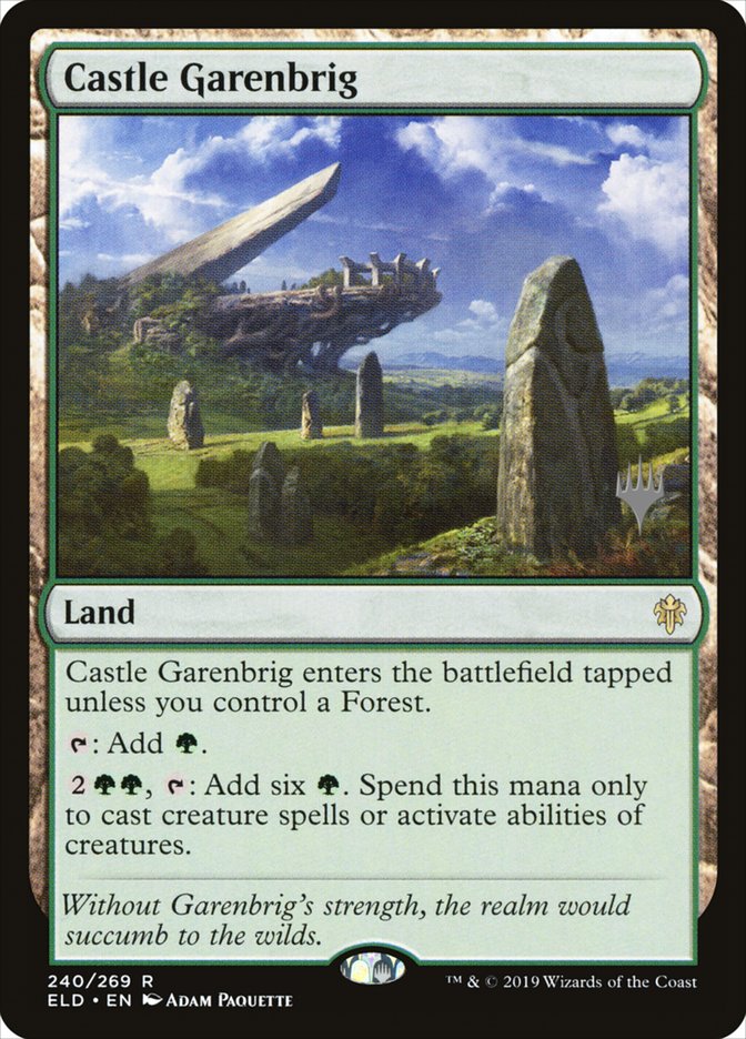 Castle Garenbrig (Promo Pack) [Throne of Eldraine Promos] - Magic: The Gathering - Card Brawlers | Quebec | Canada |