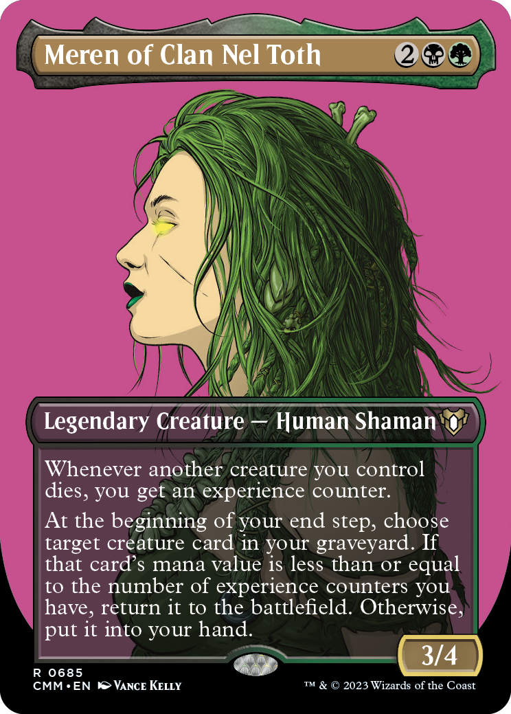 Meren of Clan Nel Toth (Borderless Profile) [Commander Masters] - Magic: The Gathering - Card Brawlers | Quebec | Canada |