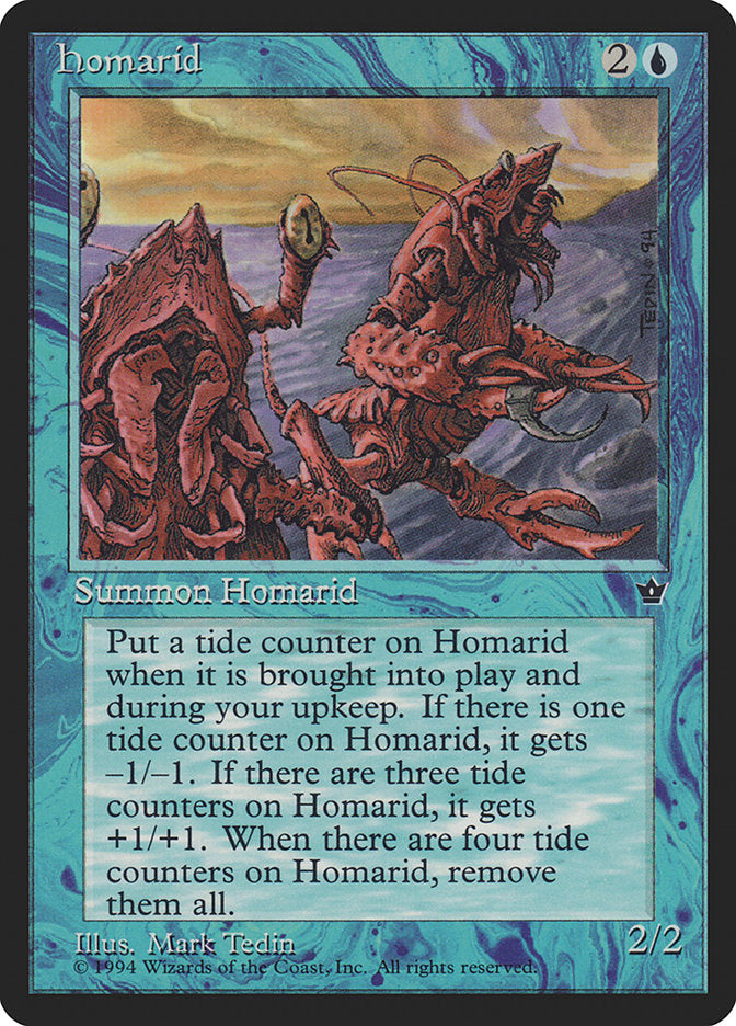 Homarid (Mark Tedin) [Fallen Empires] - Magic: The Gathering - Card Brawlers | Quebec | Canada |