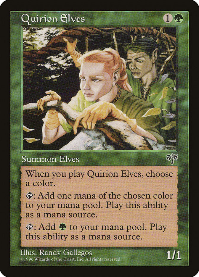 Quirion Elves [Mirage] - Magic: The Gathering - Card Brawlers | Quebec | Canada |
