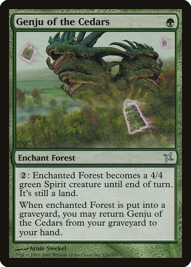 Genju of the Cedars [Betrayers of Kamigawa] - Magic: The Gathering - Card Brawlers | Quebec | Canada |