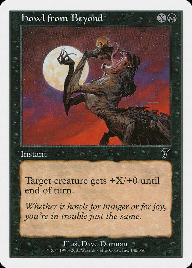 Howl from Beyond [Seventh Edition] - Magic: The Gathering - Card Brawlers | Quebec | Canada |