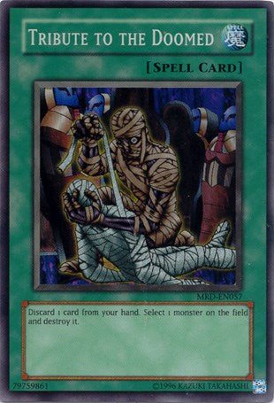 Tribute to The Doomed [MRD-EN057] Super Rare - Yu-Gi-Oh! - Card Brawlers | Quebec | Canada |