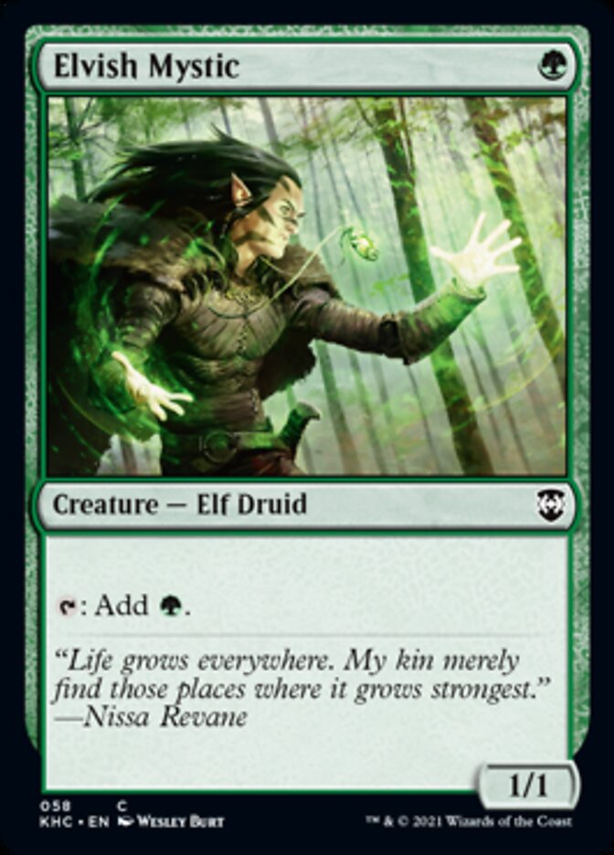 Elvish Mystic [Kaldheim Commander] - Magic: The Gathering - Card Brawlers | Quebec | Canada |