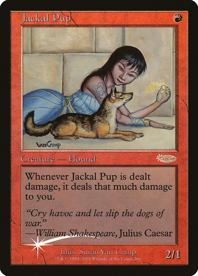Jackal Pup [Friday Night Magic 2001] - Magic: The Gathering - Card Brawlers | Quebec | Canada |