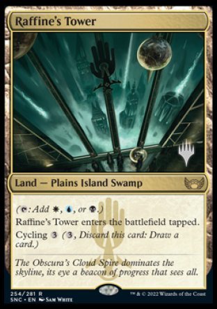 Raffine's Tower (Promo Pack) [Streets of New Capenna Promos] - Magic: The Gathering - Card Brawlers | Quebec | Canada |