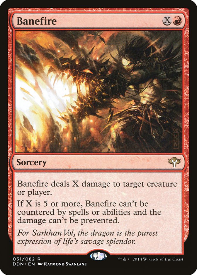 Banefire [Duel Decks: Speed vs. Cunning] - Magic: The Gathering - Card Brawlers | Quebec | Canada |
