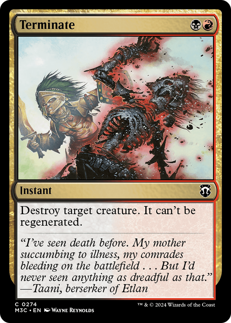 Terminate (Ripple Foil) [Modern Horizons 3 Commander] - Magic: The Gathering - Card Brawlers | Quebec | Canada |